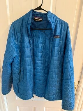 Patagonia Teal Blue Women's Quilted Jacket